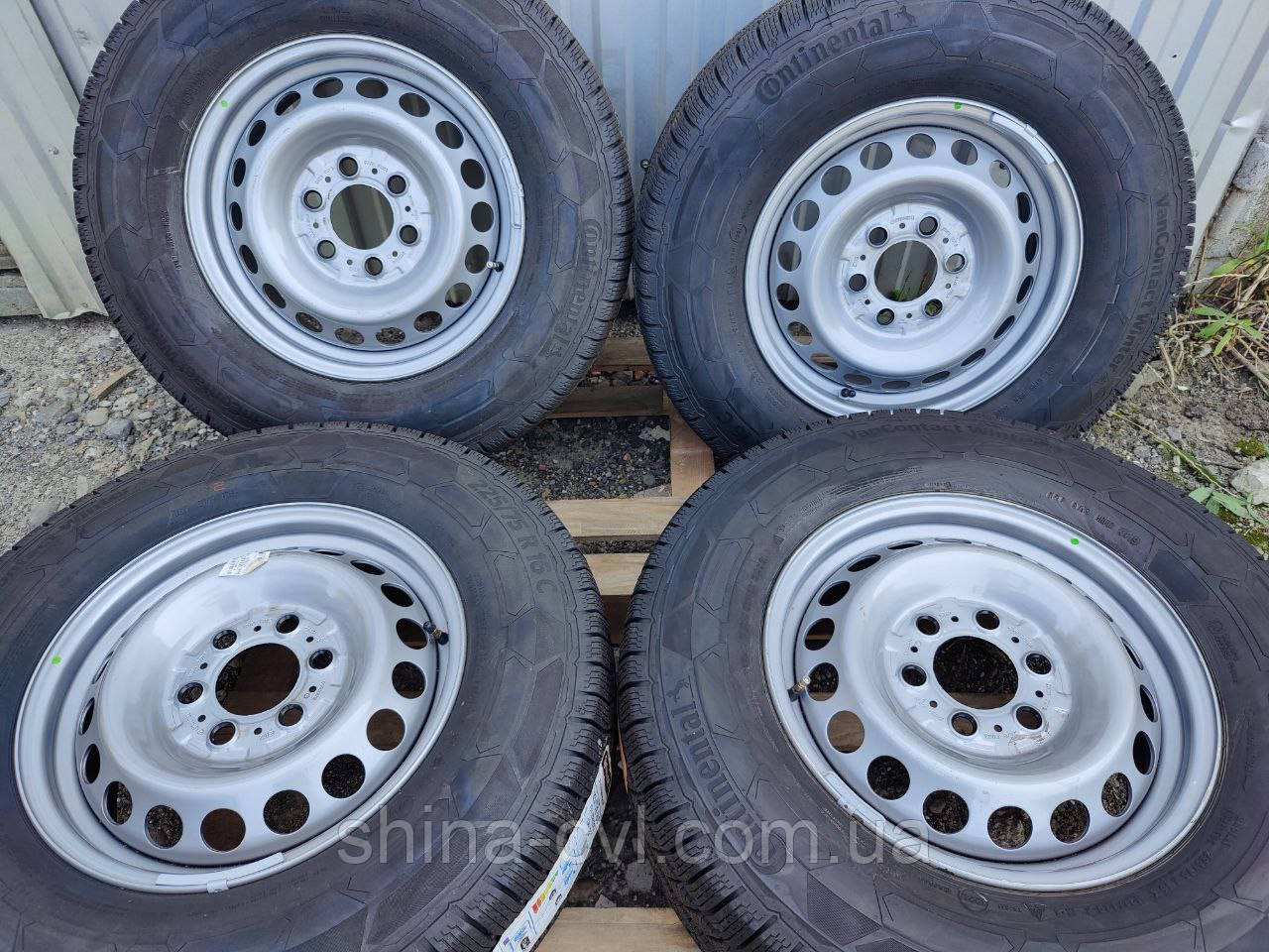 Нові металеві вантажні диски 6.130 r16 6.5j et62 dia84.1 Mercedes-Benz Sprinter/Volkswagen Crafter