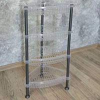 Етажерка NOSTALGIA трикутна на 4 полиці  ПРОЗОРА 5158 90