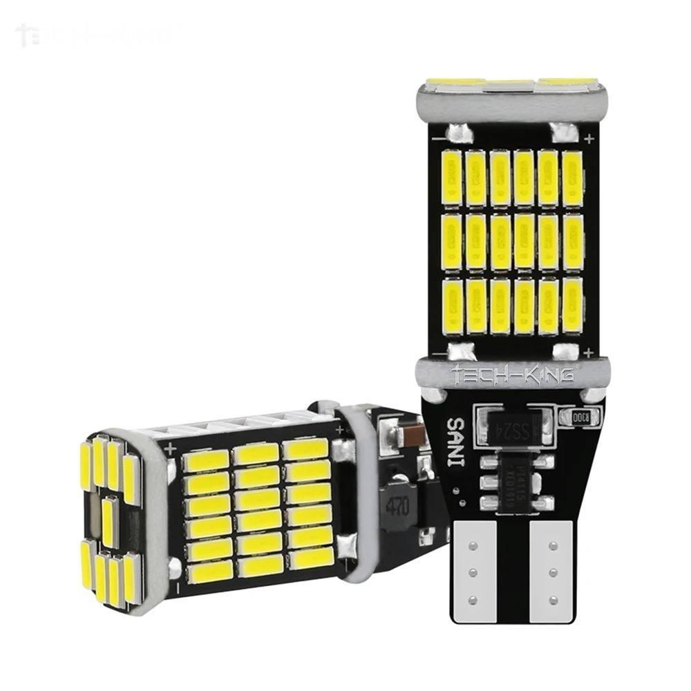 Led лампа w16w T15 з обманкою CANBUS 12v 5w для заднього ходу, фото 1