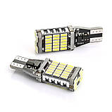 Світлодіодна лампа заднього ходу w16w T15 Canbus (Обманка) 12v, фото 5