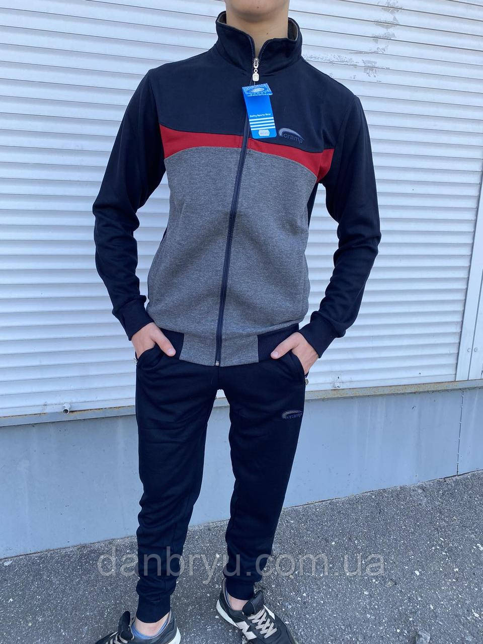 Спортивний костюм чоловічий без капюшона Туреччина - фото 1 - id-p1876457274