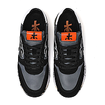 Кросівки Premiata Black White Orange, фото 5