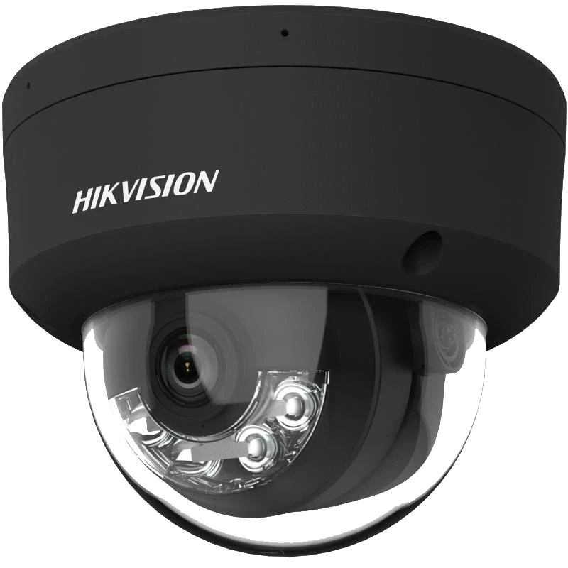 IP відеокамера Hikvi DS-2CD2143G2-LIS2U BLACK 4МП (2.8мм) з мікрофоном