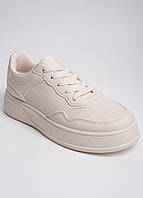 Кеди жіночі 340682 38 (24) Fashion Бежевий D12-2025