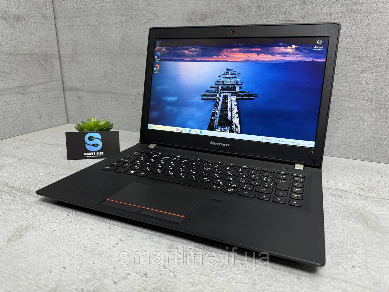 13.3” HD, Мультимедійний ноутбук Lenovo E31-80, i3-6006U, 4gb ddr3, 128gb ssd, фото 1