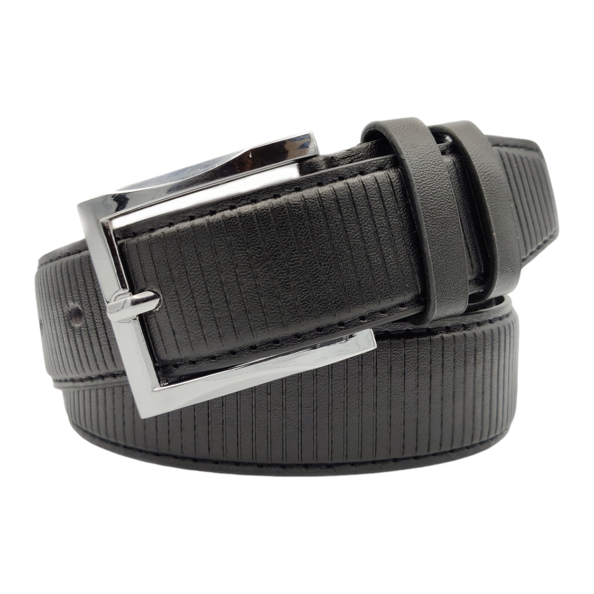Ремінь чоловічий брючний зі шкірозамінника Арт.:RMZ0013-35