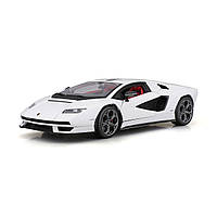 Машинка металева Bburago Lamborghini Countach LPI 800-4 (біла, 1:24)