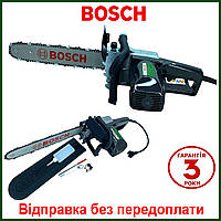 Электрическая пила Bosch ESC2500 (2,5 кВт шина 40 см) Мощная садовая сетевая электропила Бош для дров mm