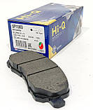 Гальмівні колодки передні Mitsubishi Lancer 9 Лансер 10 X Hi-q SP1360, фото 5