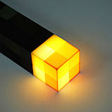 Дитячий ліхтарик нічник Майнкрафт (світильник) ФАКЕЛ у стилі Minecraft, фото 8