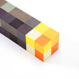 Дитячий ліхтарик нічник Майнкрафт (світильник) ФАКЕЛ у стилі Minecraft, фото 7