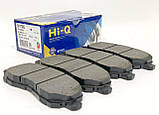 Гальмівні колодки передні Jeep Compass Patriot (Джіп Компас Патріот) HI-Q Корея, фото 4