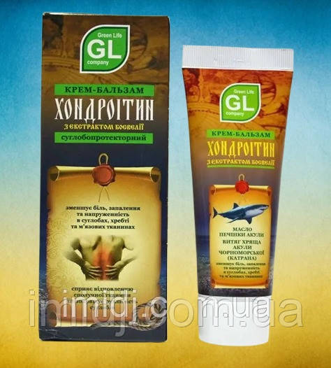 Крем бальзам Хондроїтин суглобопротекторний Green Life