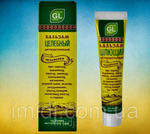 Бальзам цілющий антисептичний Green Life