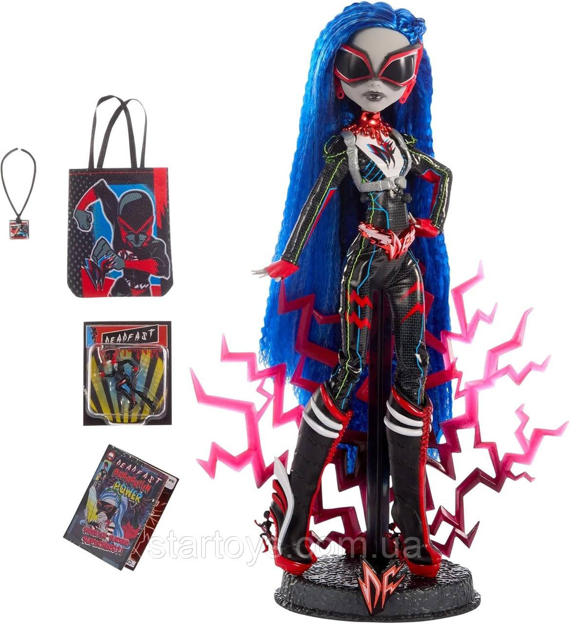 Ексклюзивна лялька Гулія Йелпс Deadfast SDCC 2024 Monster High Ghoulia Yelps HRP95