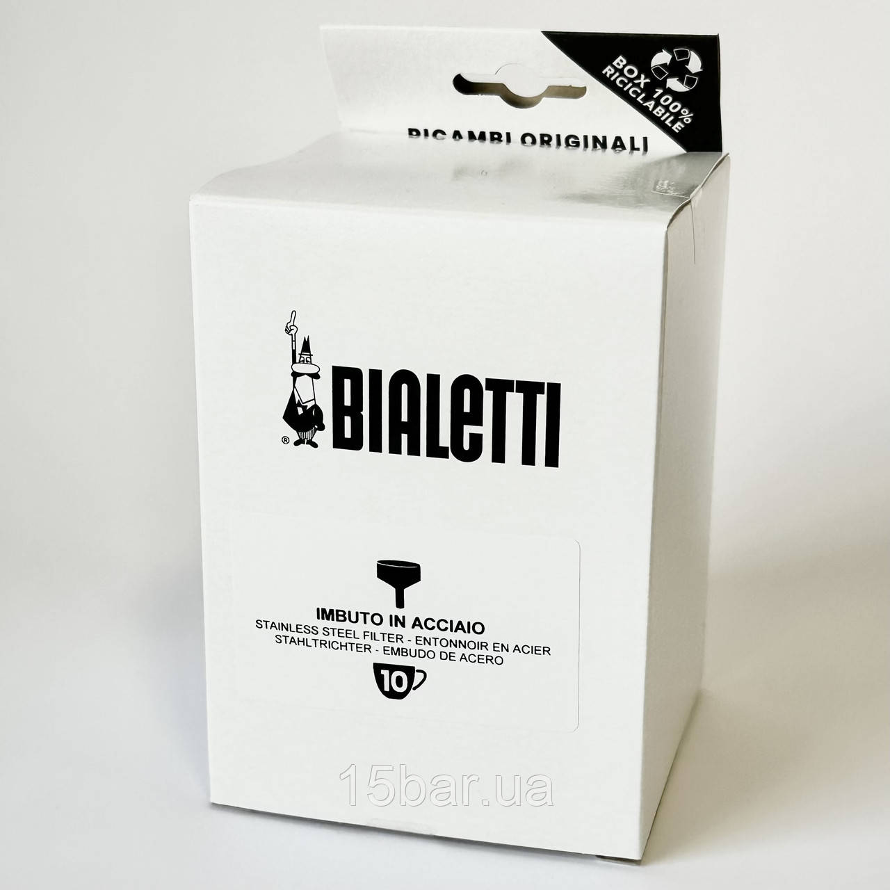 Воронка для гейзерних кавоварок Bialetti (10ч) 990800514/NP