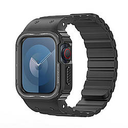 Захисний чохол з ремінцем DUX DUCIS OA Series для Apple Watch 42 mm / 44 mm / 45 mm Black