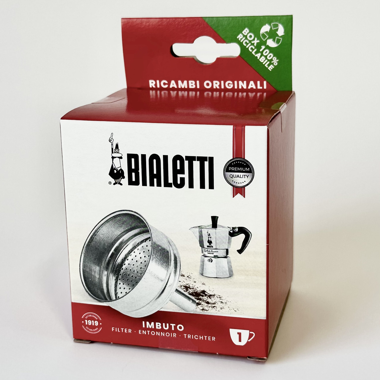 Воронка для гейзерних кавоварок Bialetti (1ч) 990800131/NP