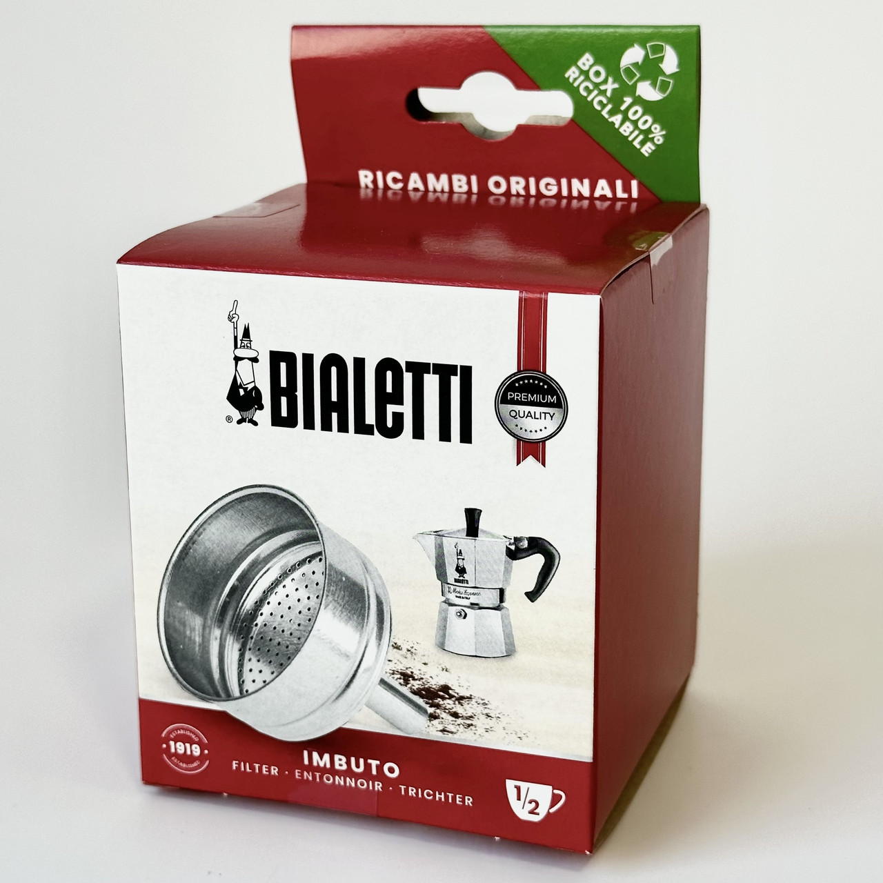 Воронка для гейзерних кавоварок Bialetti (1/2ч) 990800130/NP, фото 1