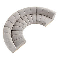 Диван радіусний 180˚, м'який модульний, сучасний