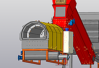 Передтопок, пальник на тріску для котлів серії КЕ-4,0-14 тиском до 2.4 МПа