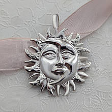 Сонце та Місяць (Луна), Сонце та Місяць, кулон, амулет, талісман, підвіс