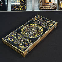 Нарди дерев'яні ручної роботи Діва 48х23см подарункові, фото 5