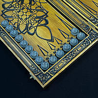 Нарди дерев'яні ручної роботи Діва 48х23см подарункові, фото 9