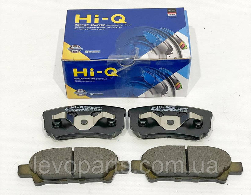 Тормозные колодки задние Mitsubishi Lancer (Лансер) 9/10 X Hi-q