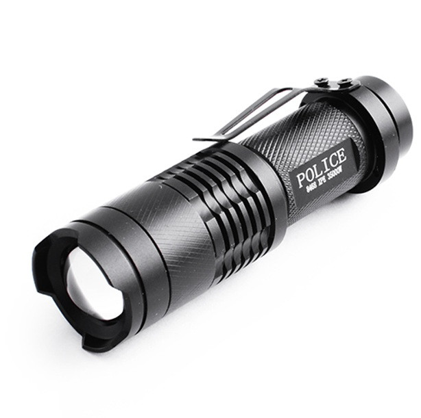 Ручний ліхтар X-Balog BL-8468, 1xAA/14500, 200Lm, LED, Alu, Zoom, 3 режима