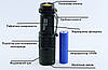 Ручний ліхтар X-Balog BL-8468, 1xAA/14500, 200Lm, LED, Alu, Zoom, 3 режима, фото 7