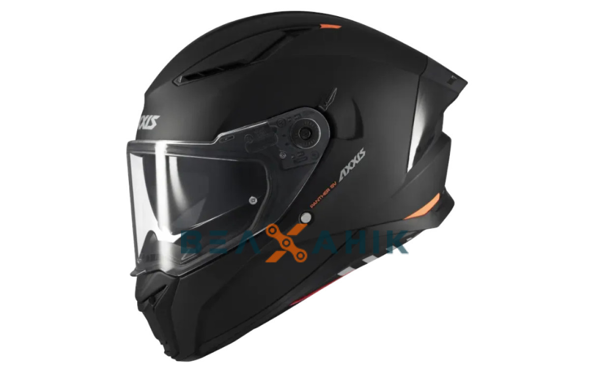 Шолом (інтеграл) AXXIS PANTHER SV Solid A1 Matt Black [XXL], фото 1