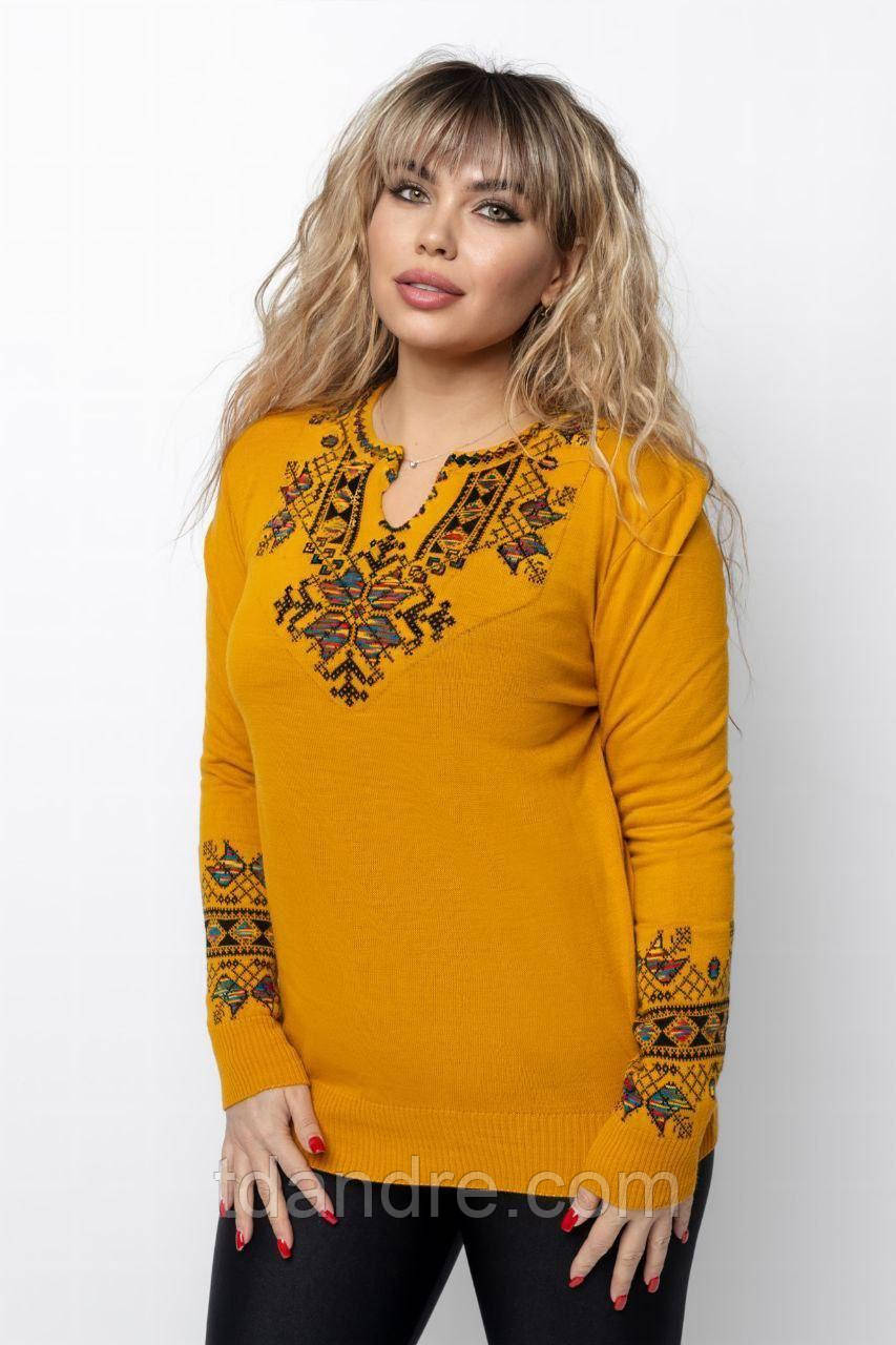 Джемпер вишиванка жіноча р.44-48, фото 1