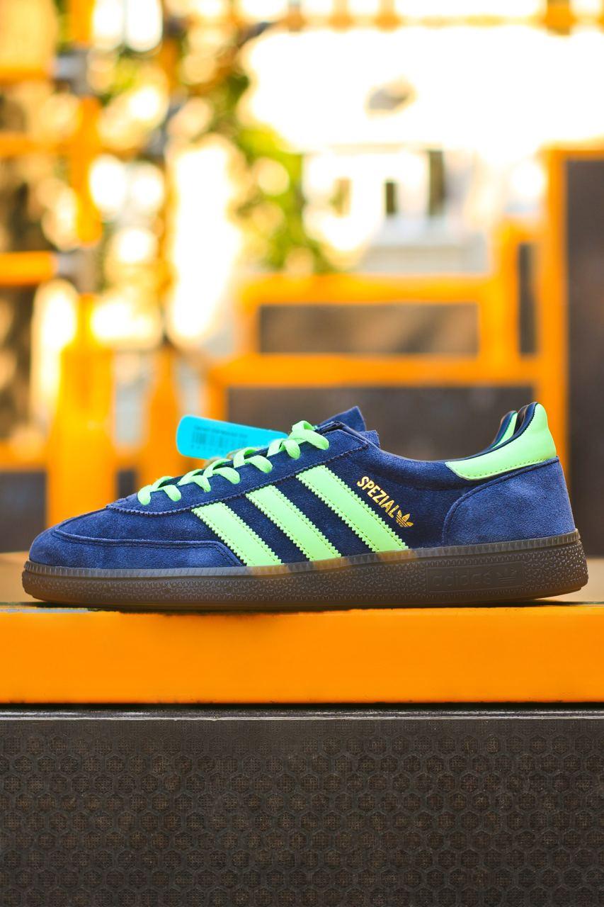 Чоловічі Кросівки Adidas Spezial Handball Blue Green / Адидас Спешл Гандбол