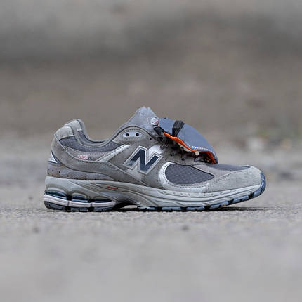 Чоловічі Кросівки New Balance 2002R Grey / Нью Беланс 2002Р Сірі (З Кишенею), фото 1