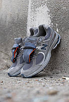 Чоловічі Кросівки New Balance 2002R Grey / Нью Беланс 2002Р Сірі (З Кишенею), фото 5