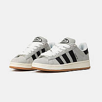 Кросівки Adidas Campus 00s Grey Black / Адідас Кампус 00 Сірі з Чорним, фото 4