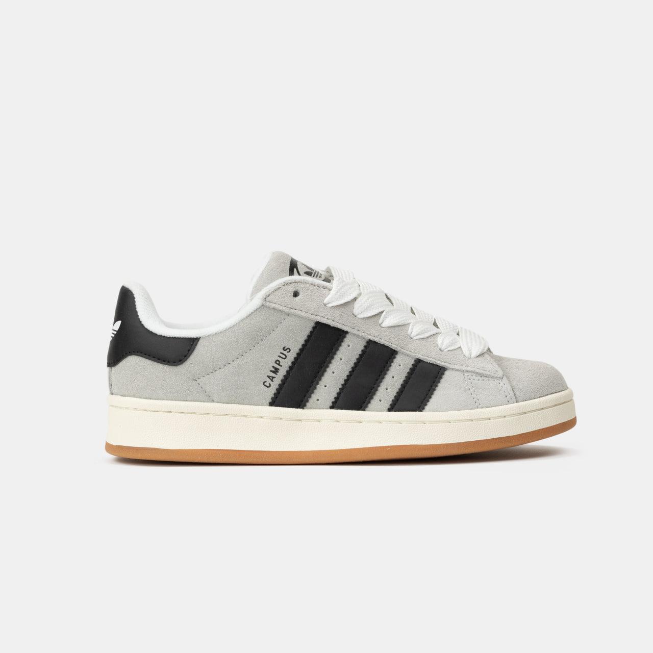 Кросівки Adidas Campus 00s Grey Black / Адідас Кампус 00 Сірі з Чорним