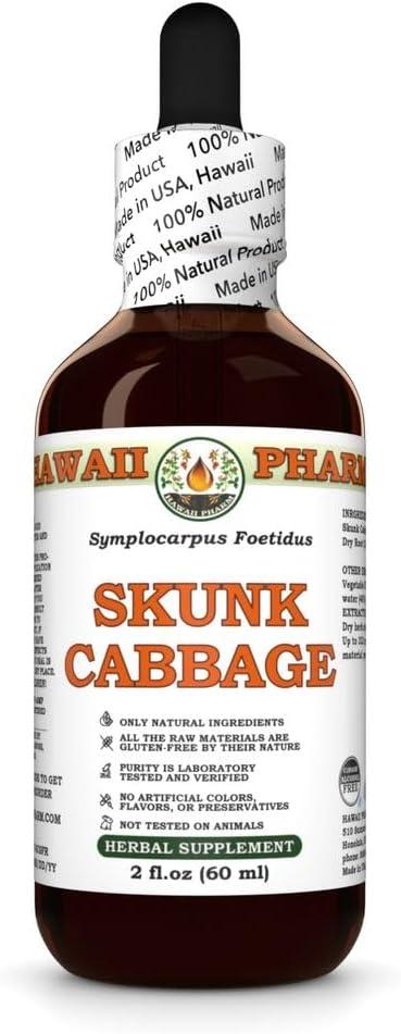 Hawaii Pharm Skunk Cabbage Alcohol-FREE / Скунська капуста без спирту 60 мл