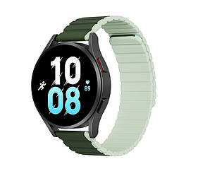 Ремінець Dux Ducis 20mm LD Version для Samsung Galaxy Watch 6 | 6 Pro | 6 Classic | 5 | 5 Pro | 5 Classic Green