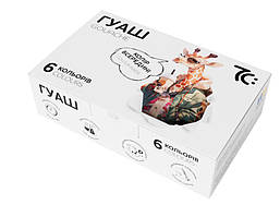 Гуаш 7С: 6кол/16мл