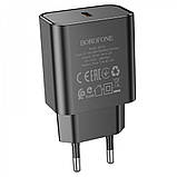 Home Charger 20W PD Borofone BA71A — Black, фото 4