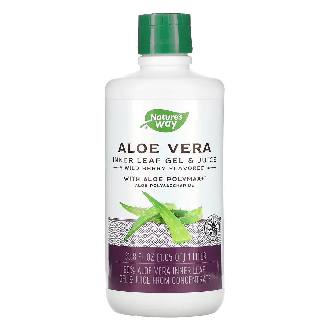 Aloe Vera Gel & Juice (Berry) - 1000 ml, фото 1