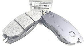 Колодки гальмівні передні дискові D1060-EM10A Тиида, Жук