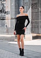 Сукня Стаф Жіноча Чорна Коротке Плаття Staff Sk Black Shopy