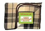 Дитячий чистошерстяной плед-одіяло Vladi Ельф, розмір 140*100 см, 100% овеча шерсть, фото 2