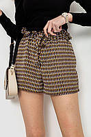 Шорти Жіночі Шифонові Колір Коричнево-бежевий Ador