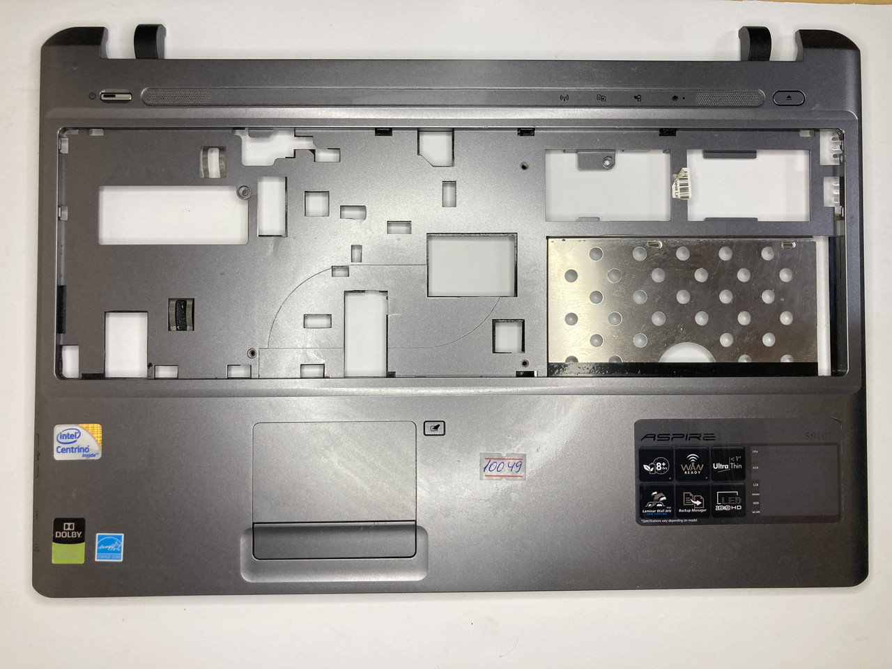 ACER 5810T - Верхня частина, кришка клавіатури, топкейс, палмрест - фото 1 - id-p2339588507