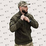 Кофта тактична флісова «Алігатор» олива, фото 3