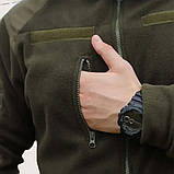 Кофта тактична флісова «Алігатор» олива, фото 8